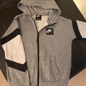 Boys Nike Air Zipup Hoodie